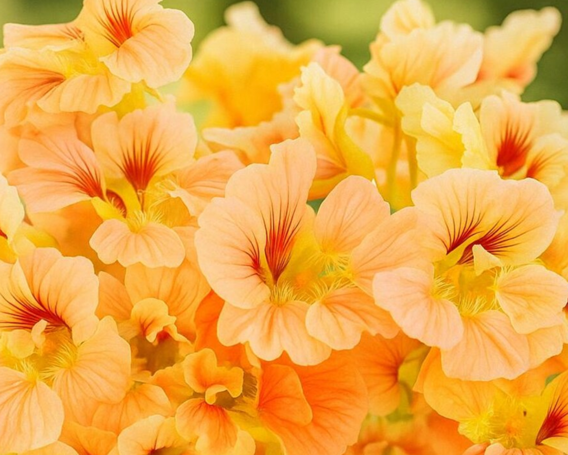 Nasturtium (Tropaeolum majus) Salmon Gleam 20 Seeds