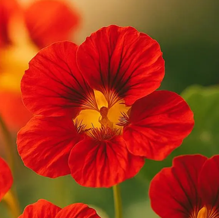 Nasturtium (Tropaeolum majus) Cherrelle 20 Seeds