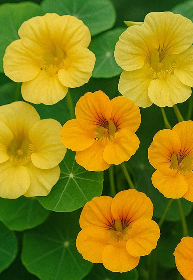 Nasturtium (Tropaeolum majus) Butterscotch 20 Seeds