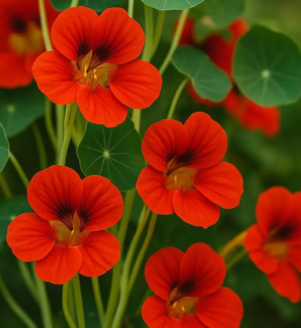 Nasturtium (Tropaeolum majus) Spitfire 20 Seeds