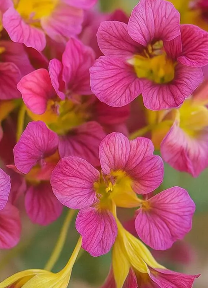 Nasturtium (Tropaeolum majus) Purple Emperor 20 Seeds