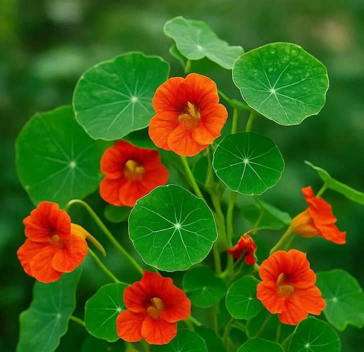 Nasturtium (Tropaeolum majus) Indian Chief 20 Seeds