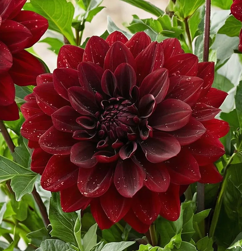 Dahlia Go Go Black 1 tuber
