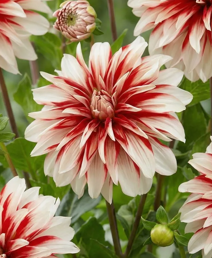 Dahlia Catching Fire 1 tuber